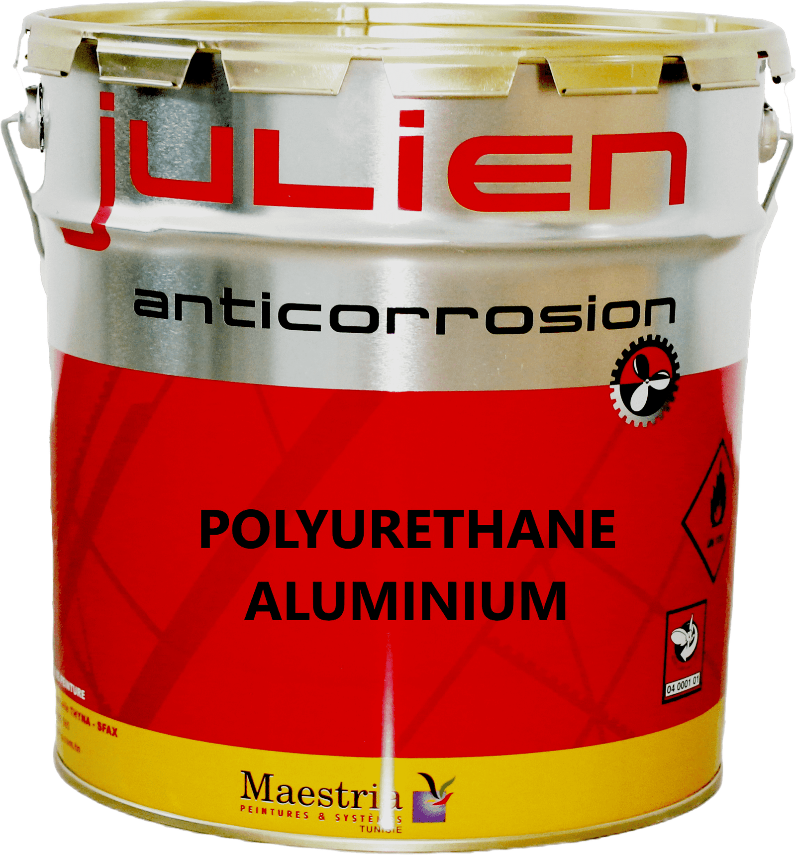 POLYURETHANE ALUMINIUM Cetip TOP'X